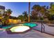 Inviting backyard pool and hot tub, surrounded by lush greenery, providing a serene and private oasis at 3146 Bel Air Dr, Las Vegas, NV 89109