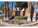 Solevita Condominiums entrance with landscaping at 2120 Ramrod Ave # 1112, Henderson, NV 89014