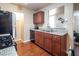 Modern kitchen with granite countertops and stainless steel appliances at 2120 Ramrod Ave # 1112, Henderson, NV 89014
