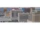 Aerial view highlighting the property's proximity to major hotels and casinos at 4471 Dean Martin Dr # 3908, Las Vegas, NV 89103