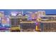 Aerial view of the Las Vegas Strip at night at 4471 Dean Martin Dr # 3908, Las Vegas, NV 89103