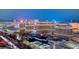 Aerial view of the Las Vegas Strip at night at 4471 Dean Martin Dr # 3908, Las Vegas, NV 89103