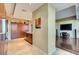 Modern kitchen with granite countertops and stainless steel appliances at 4471 Dean Martin Dr # 3908, Las Vegas, NV 89103