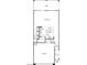 Detailed floorplan showing the layout of the first floor, including the garage and kitchen at 1558 Rock Kestrel St, Las Vegas, NV 89138