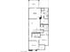Detailed floorplan showing the layout of the second floor, including the primary suite and loft at 1558 Rock Kestrel St, Las Vegas, NV 89138