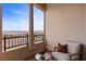 Spacious balcony with stunning lake and mountain views at 20 Via Visione # 104, Henderson, NV 89011