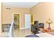 Bedroom with desk, chair, and access to walk-in closet and additional room at 200 W Sahara Ave # 601, Las Vegas, NV 89102
