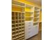 Spacious walk-in closet featuring custom shelves and drawer organizers at 200 W Sahara Ave # 601, Las Vegas, NV 89102