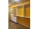 Spacious walk-in closet with custom shelving and ample storage space at 200 W Sahara Ave # 601, Las Vegas, NV 89102