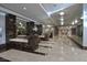 Refined lobby featuring marble accents, mirrored walls, recessed lighting, and modern decor at 200 W Sahara Ave # 601, Las Vegas, NV 89102