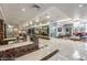 Open lobby area featuring marble accents and modern lighting at 200 W Sahara Ave # 601, Las Vegas, NV 89102