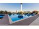 Relax and unwind at this beautiful rooftop pool with stunning city views, creating an urban oasis of relaxation at 200 W Sahara Ave # 601, Las Vegas, NV 89102