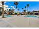 Community pool area with multiple pools and spa at 5116 River Glen Dr # 224, Las Vegas, NV 89103