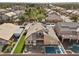 This home has a covered patio, spacious backyard, refreshing pool, and well-manicured landscaping at 5944 Vizzi Ct, Las Vegas, NV 89131