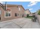 Backyard with patio, basketball hoop, and seating at 1982 Thunder Ridge, Las Vegas, NV 89102