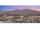 Aerial view showcasing city landscape and mountain range at 222 Karen Ave # 1702, Las Vegas, NV 89109