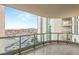Private balcony overlooking the city and mountains at 222 Karen Ave # 1702, Las Vegas, NV 89109