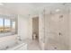 Spa-like bathroom with soaking tub, shower, and toilet at 222 Karen Ave # 1702, Las Vegas, NV 89109