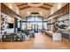 Spacious clubhouse featuring modern decor, expansive windows, cozy seating areas, and stylish dining spaces at 2391 Dalewood Ave, North Las Vegas, NV 89086