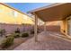 Spacious patio perfect for outdoor relaxation and entertaining at 1160 Via Laterna, Henderson, NV 89052