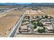 Wide shot of the property and surrounding neighborhood at 3245 W Landberg Ave, Las Vegas, NV 89141