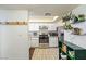 Bright kitchen with stainless steel appliances and granite countertops at 4045 Village Sq, Las Vegas, NV 89121