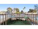 Private patio with seating and views at 4045 Village Sq, Las Vegas, NV 89121
