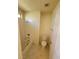 Simple bathroom with tub and toilet at 5402 Night Swim Ln, Las Vegas, NV 89113