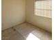 Small bedroom with window and closet at 5402 Night Swim Ln, Las Vegas, NV 89113