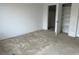 Bedroom with walk-in closet and carpet flooring at 7368 N Decatur Blvd # 1, Las Vegas, NV 89131