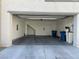 Spacious two-car garage with interior access at 7368 N Decatur Blvd # 1, Las Vegas, NV 89131