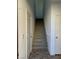 Interior view of carpeted staircase at 7368 N Decatur Blvd # 1, Las Vegas, NV 89131