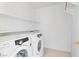Convenient laundry room with washer and dryer included at 8229 Flowing Rapids Ct, Las Vegas, NV 89131