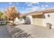 Large patio area with access to the backyard at 8229 Flowing Rapids Ct, Las Vegas, NV 89131