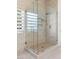 Large walk-in shower with glass enclosure at 8229 Flowing Rapids Ct, Las Vegas, NV 89131
