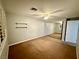 Bedroom with ceiling fan and neutral walls at 10008 Rolling Glen Ct, Las Vegas, NV 89117