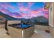 Hot tub with sunset views at 11250 Torch Cactus Dr, Las Vegas, NV 89138