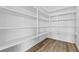 Large walk-in pantry with ample shelving for storage at 11250 Torch Cactus Dr, Las Vegas, NV 89138