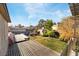 Spacious patio with pergola and green space views at 1865 Apricot Ct, Henderson, NV 89014