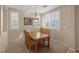 Dining room with wooden table and chair set at 734 Holland Heights Ave, Las Vegas, NV 89123