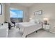 Bedroom with private balcony access and city views at 8255 One Las Vegas Blvd # 504, Las Vegas, NV 89123