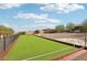 Recreational bocce ball court with artificial turf at 248 N Milan St, Henderson, NV 89015