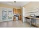 Home office features built-in cabinetry and opens to the back patio at 248 N Milan St, Henderson, NV 89015