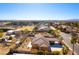 Aerial view of a house and surrounding neighborhood, showcasing the property's location and landscape at 5024 Crown Cypress St, Las Vegas, NV 89149