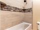 Bathroom with shower and bathtub at 5024 Crown Cypress St, Las Vegas, NV 89149