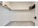 Large walk-in closet with ample shelving at 540 Front Range Ln, North Las Vegas, NV 89084