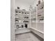 Well-organized pantry with ample shelving for storage at 540 Front Range Ln, North Las Vegas, NV 89084