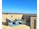 Spacious rooftop deck with seating area and scenic view at 7914 Torreys Peak St, Las Vegas, NV 89166