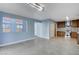 Kitchen with wood cabinets, stainless steel appliances, and tile backsplash at 8214 Mt Brodie Cir, Las Vegas, NV 89145