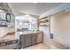 Modern kitchen with stainless steel appliances and an open layout at 9157 Chenille Ct, Las Vegas, NV 89149